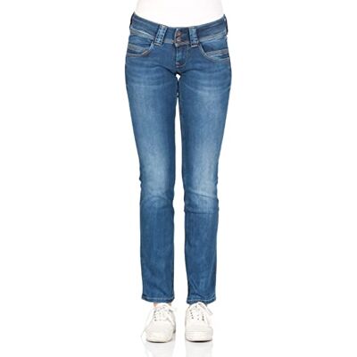 Pepe Jeans Damen Venus Jeans Regular Fit Low Waist Authentic Rope Pepe Jeans Damen Venus Jeans Regular Fit Low Waist Authentic Rope