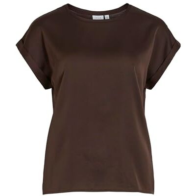 Vila Female Oberteil mit kurzen Ärmeln VIELLETTE Short Sleeved Top Vila Female Oberteil mit kurzen Ärmeln VIELLETTE Short Sleeved Top