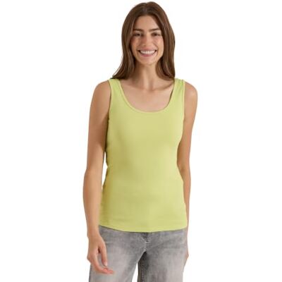 Cecil Damen Basic Top aus Reiner Baumwolle Cecil Damen Basic Top aus Reiner Baumwolle