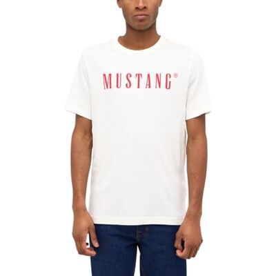 MUSTANG Herren Halbarm-Shirt Print-Shirt MUSTANG Herren Halbarm-Shirt Print-Shirt