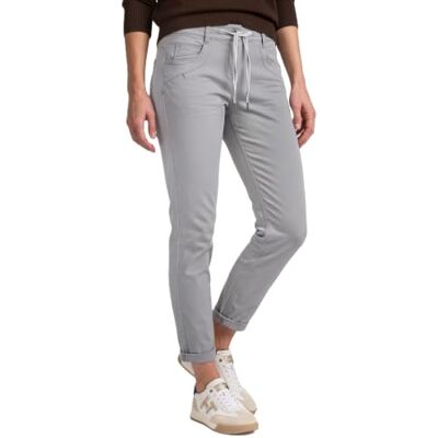 TOM TAILOR Damen Tapered Relaxed Hose mit Kordelzug TOM TAILOR Damen Tapered Relaxed Hose mit Kordelzug