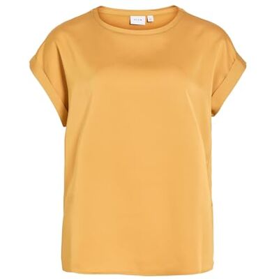 Vila Female Oberteil mit kurzen Ärmeln VIELLETTE Short Sleeved Top Vila Female Oberteil mit kurzen Ärmeln VIELLETTE Short Sleeved Top