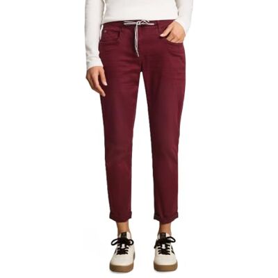 TOM TAILOR Damen Tapered Relaxed Hose mit Kordelzug TOM TAILOR Damen Tapered Relaxed Hose mit Kordelzug