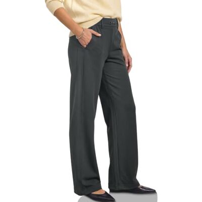 Street One Damen High Waist Straight Leg Hose im Casual Fit 3818555 Street One Damen High Waist Straight Leg Hose im Casual Fit 3818555