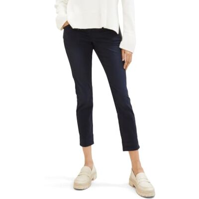 TOM TAILOR Damen Tapered Relaxed Hose mit Kordelzug TOM TAILOR Damen Tapered Relaxed Hose mit Kordelzug