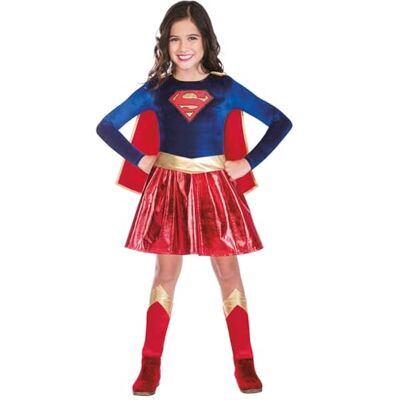 amscan (PKT) (9908391) Child Girls Super Girl Costume (3-4 years) amscan (PKT) (9908391) Child Girls Super Girl Costume (3-4 years)