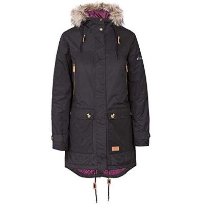 Trespass Clea, Wasserdichte Jacke mit Einrollbarer Kapuze für Damen Trespass Clea, Wasserdichte Jacke mit Einrollbarer Kapuze für Damen