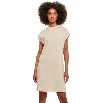Urban Classics Damen Kleid mit überschnittenen Schultern, Shirt-Kleid für Frauen Ladies Turtle Extended Shoulder Dress, in über 10 Farben erhältlich, Größen XS 5XL Urban Classics Damen Kleid mit überschnittenen Schultern, Shirt-Kleid für Frauen Ladies Turtle Extended Shoulder Dress, in über 10 Farben erhältlich, Größen XS 5XL