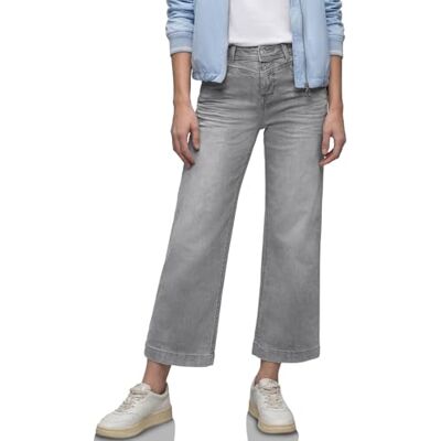 Street One Damen High Waist Wide Leg Jeans im Loose Fit 3818369 Street One Damen High Waist Wide Leg Jeans im Loose Fit 3818369