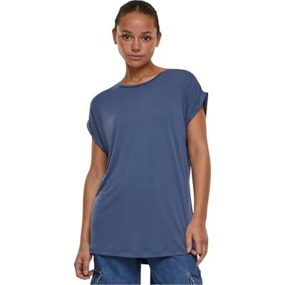 Urban Classics Ladies Extended Shoulder Tee Frauen T-Shirt lila Urban Classics Ladies Extended Shoulder Tee Frauen T-Shirt lila