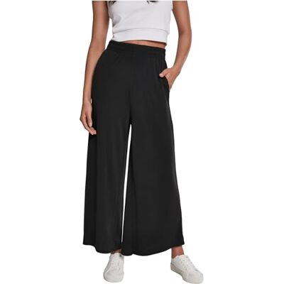 Urban Classics Frauen Hose Ladies Modal Culotte, lässige Culotte für Frauen, 3/4 Länge, mit Gummibund, erhältlich verschiedenen Farbvarianten, Größen XS-5XL Urban Classics Frauen Hose Ladies Modal Culotte, lässige Culotte für Frauen, 3/4 Länge, mit Gummibund, erhältlich verschiedenen Farbvarianten, Größen XS-5XL