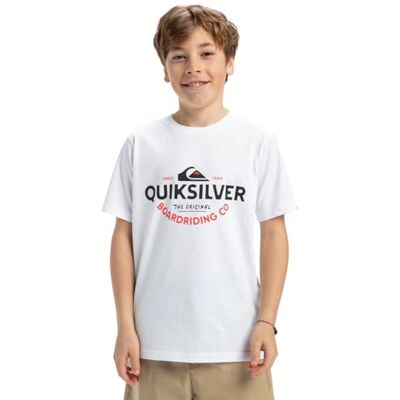 Quiksilver Jungen Ev Typed Out Ss YTH T-Shirt (1er Pack) Quiksilver Jungen Ev Typed Out Ss YTH T-Shirt (1er Pack)