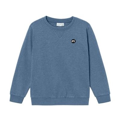 NAME IT Jungen Nmmvimo Ls Bru Noos Sweatshirt, Coronet Blue, 86 EU NAME IT Jungen Nmmvimo Ls Bru Noos Sweatshirt, Coronet Blue, 86 EU