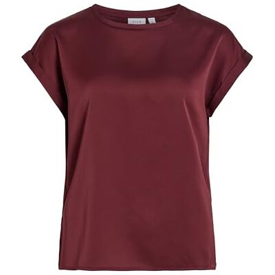 Vila Female Oberteil mit kurzen Ärmeln VIELLETTE Short Sleeved Top Vila Female Oberteil mit kurzen Ärmeln VIELLETTE Short Sleeved Top
