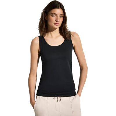 Cecil Damen Basic Top aus Reiner Baumwolle Cecil Damen Basic Top aus Reiner Baumwolle