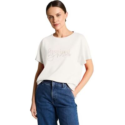 TOM TAILOR Damen T-Shirt mit Scuba-Stoff TOM TAILOR Damen T-Shirt mit Scuba-Stoff