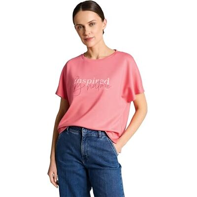 TOM TAILOR Damen T-Shirt mit Scuba-Stoff TOM TAILOR Damen T-Shirt mit Scuba-Stoff