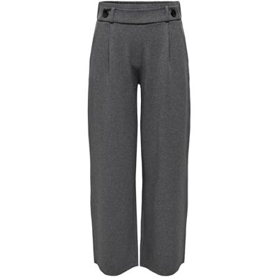 JACQUELINE de YONG Damen Hose Weites Bein JDYGEGGO Wide Leg Anzughose Mid Waist Elegante und Bequeme Stoffhose aus Weichem Jersey-Material mit Stretch JACQUELINE de YONG Damen Hose Weites Bein JDYGEGGO Wide Leg Anzughose Mid Waist Elegante und Bequeme Stoffhose aus Weichem Jersey-Material mit Stretch