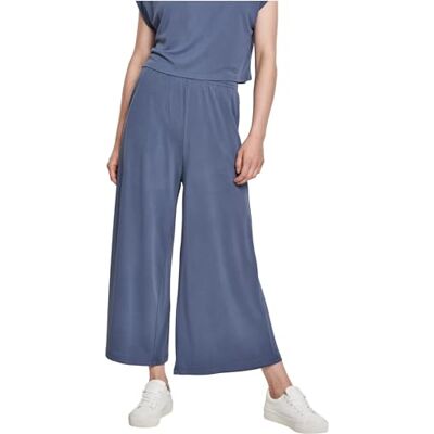 Urban Classics Frauen Hose Ladies Modal Culotte, lässige Culotte für Frauen, 3/4 Länge, mit Gummibund, erhältlich verschiedenen Farbvarianten, Größen XS-5XL Urban Classics Frauen Hose Ladies Modal Culotte, lässige Culotte für Frauen, 3/4 Länge, mit Gummibund, erhältlich verschiedenen Farbvarianten, Größen XS-5XL