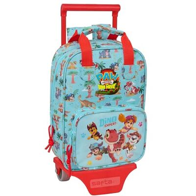 safta Paw Patrol Dino Rescue Schulrucksack 765 mit Trolley 805, ideal für Kinder verschiedener Altersgruppen, bequem und vielseitig, Qualität und Widerstandsfähigkeit, 20 x 8 x 28 cm safta Paw Patrol Dino Rescue Schulrucksack 765 mit Trolley 805, ideal für Kinder verschiedener Altersgruppen, bequem und vielseitig, Qualität und Widerstandsfähigkeit, 20 x 8 x 28 cm