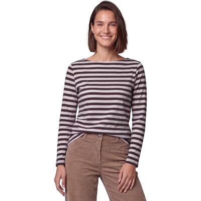 Cecil Damen 3232332 Langarm Shirt mit Boat Neck und Streifen (1er Pack) Cecil Damen 3232332 Langarm Shirt mit Boat Neck und Streifen (1er Pack)