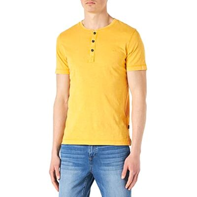 camel active Herren Henley T-Shirt mit Knopfleiste camel active Herren Henley T-Shirt mit Knopfleiste