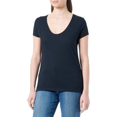Replay Damen T-Shirt Kurzarm aus Baumwolle Basic Replay Damen T-Shirt Kurzarm aus Baumwolle Basic