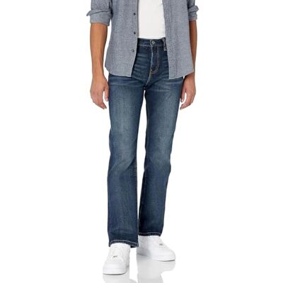 WRANGLER Herren Jeans Regular Mid Waist Regular Fit Blau Schwarz W30-W44 WRANGLER Herren Jeans Regular Mid Waist Regular Fit Blau Schwarz W30-W44