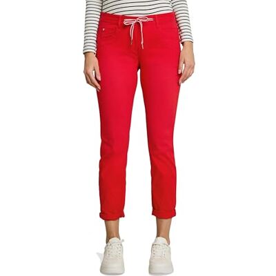 TOM TAILOR Damen Tapered Relaxed Hose mit Kordelzug TOM TAILOR Damen Tapered Relaxed Hose mit Kordelzug