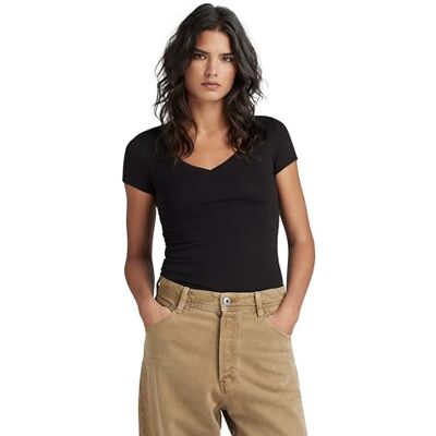 G-STAR Damen Base V-Neck Cap Top G-STAR Damen Base V-Neck Cap Top