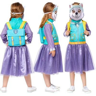 amscan 9918663 Girls Officially Licensed Paw Patrol Everest Kids Fancy Dress Costume Age: 3-4yrs amscan 9918663 Girls Officially Licensed Paw Patrol Everest Kids Fancy Dress Costume Age: 3-4yrs