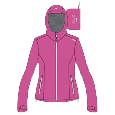 CMP , Kid Jacket Fix Hood, Boy CMP , Kid Jacket Fix Hood, Boy