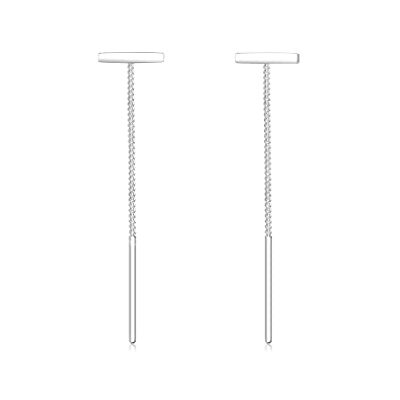 Elli Ohrringe Damen Ohrhänger Pull-Through Stab Geo Trend in 925 Sterling Silber Elli Ohrringe Damen Ohrhänger Pull-Through Stab Geo Trend in 925 Sterling Silber