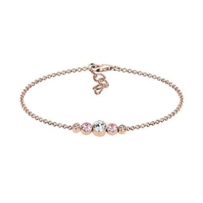 Elli Armband Damen Basic Kristalle in 925 Sterling Silber Rosé vergoldet Elli Armband Damen Basic Kristalle in 925 Sterling Silber Rosé vergoldet