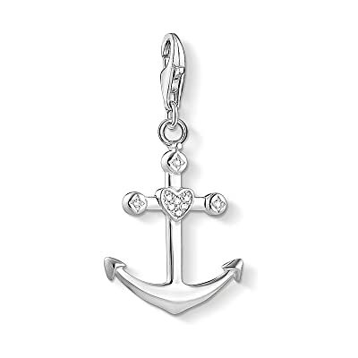THOMAS SABO Charm-Anhänger Anker silber 925 Sterlingsilber THOMAS SABO Charm-Anhänger Anker silber 925 Sterlingsilber