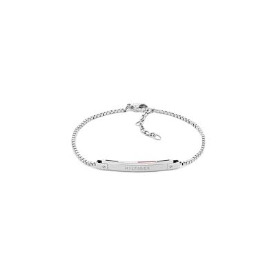 Tommy Hilfiger Jewelry Gliederarmband für Damen aus Edelstahl mit der Ikonischen Flagge 2780952 Tommy Hilfiger Jewelry Gliederarmband für Damen aus Edelstahl mit der Ikonischen Flagge 2780952