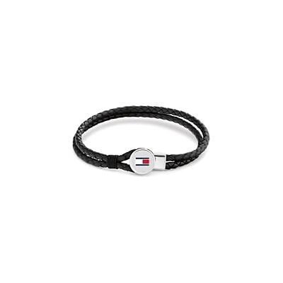 Tommy Hilfiger Jewelry Lederarmband für Herren Kollektion Schwarze Farbe 2790654 Tommy Hilfiger Jewelry Lederarmband für Herren Kollektion Schwarze Farbe 2790654