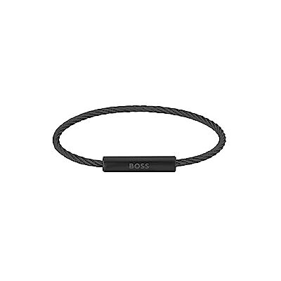 Boss Jewelry Drahtarmband für Herren Kollektion ALEK aus Edelstahl Boss Jewelry Drahtarmband für Herren Kollektion ALEK aus Edelstahl