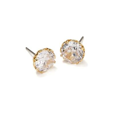 kate spade new york Round Ohrringe, klar/gold kate spade new york Round Ohrringe, klar/gold