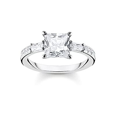 THOMAS SABO Ring weiße Steine silber 925 Sterlingsilber THOMAS SABO Ring weiße Steine silber 925 Sterlingsilber