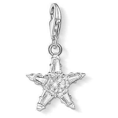 THOMAS SABO Charm-Anhänger Stern 925 Sterlingsilber THOMAS SABO Charm-Anhänger Stern 925 Sterlingsilber
