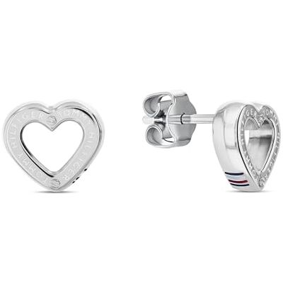 Tommy Hilfiger Jewelry Steckerohrringe für Damen aus Edelstahl in Herzform 2780971 Tommy Hilfiger Jewelry Steckerohrringe für Damen aus Edelstahl in Herzform 2780971