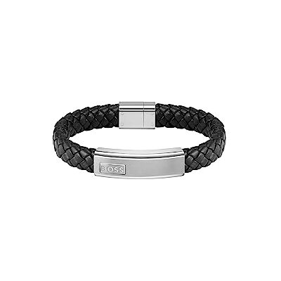 Boss Jewelry Armband für Herren Kollektion LANDER Schwarz 1580178M Boss Jewelry Armband für Herren Kollektion LANDER Schwarz 1580178M