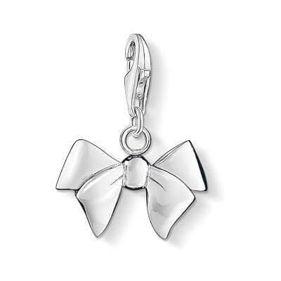 THOMAS SABO Charm-Anhänger Schleife 925er Sterlingsilber THOMAS SABO Charm-Anhänger Schleife 925er Sterlingsilber