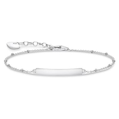 THOMAS SABO Armband Classic mit Dots silber 925 Sterlingsilber THOMAS SABO Armband Classic mit Dots silber 925 Sterlingsilber