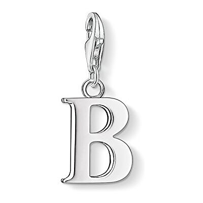 THOMAS SABO Charm-Anhänger Buchstabe B 925er Sterlingsilber THOMAS SABO Charm-Anhänger Buchstabe B 925er Sterlingsilber