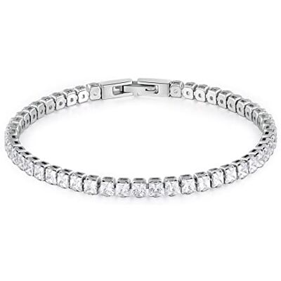 Brosway Avantgarde Damen Armband Silber aus Edelstahl 316L – Elegantes Schmuckarmband, Damen Armschmuck für Alltag und besondere Anlässe, BVD20 Brosway Avantgarde Damen Armband Silber aus Edelstahl 316L – Elegantes Schmuckarmband, Damen Armschmuck für Alltag und besondere Anlässe, BVD20