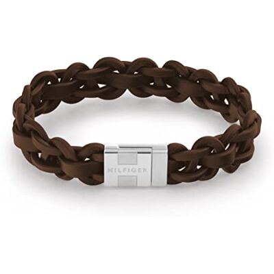 Tommy Hilfiger Jewelry Armband für Herren aus Leder Braun 2790373 Tommy Hilfiger Jewelry Armband für Herren aus Leder Braun 2790373