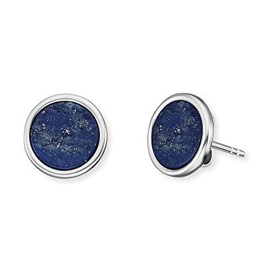 Engelsrufer Damen Ohrstecker Creole aus Sterling Silber mit Lapislazuli Kraftstein, Steckverschluss, nickelfrei, Allergiker geeignet Engelsrufer Damen Ohrstecker Creole aus Sterling Silber mit Lapislazuli Kraftstein, Steckverschluss, nickelfrei, Allergiker geeignet