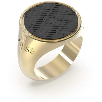 GUESS Jewellery Man Ring JUMR03222JWYGBK62, Einheitsgröße, Nicht-Edelmetall, Kein Edelstein GUESS Jewellery Man Ring JUMR03222JWYGBK62, Einheitsgröße, Nicht-Edelmetall, Kein Edelstein
